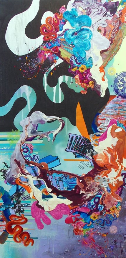 Berry_Calming_an_Angry_Panther_72x36 13.5-HOHMANN-PC